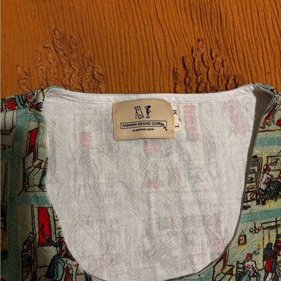 Fashion Brand Company Sex House Linen Crop Tank - Picture 2 of 6